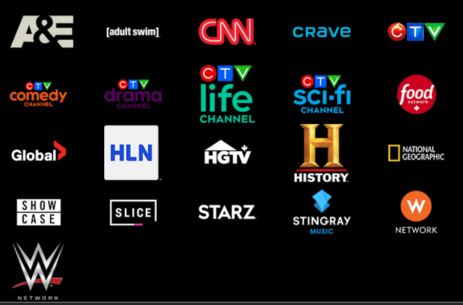 TV Everywhere Channel Icons