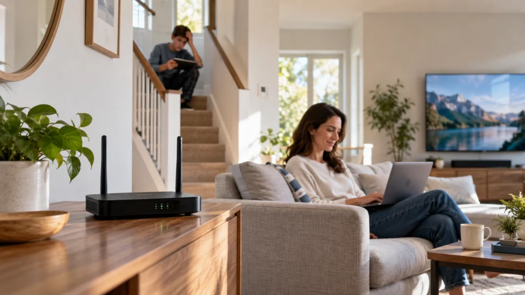 Cozy Connected Home Living Room opt