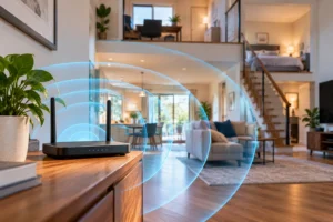 Wi Fi Signal Across a Cozy Home opt